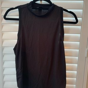 Athleta size xtra small black high neck tank